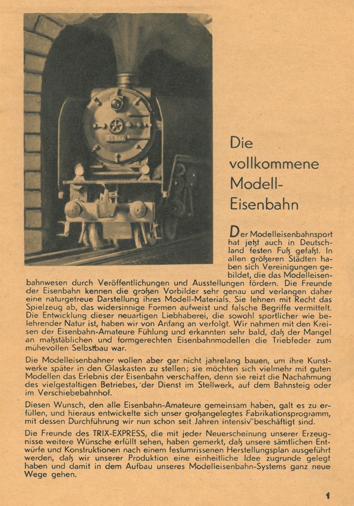 TRIX-Katalog-1938-39-Vorwort-1