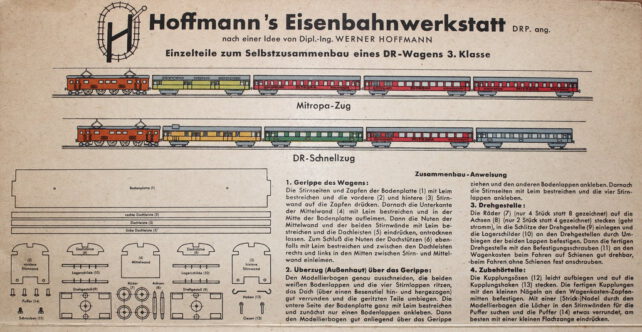 Hoffmanns Eisenbahnwerkstatt Reichsbahnwagen